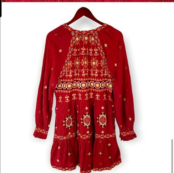 Anthropologie BNWOT Embroidered Tunic dress - Picture 10 of 14